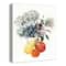 Fruit and Flower Still Life 16" x 20" Canvas Wall Art